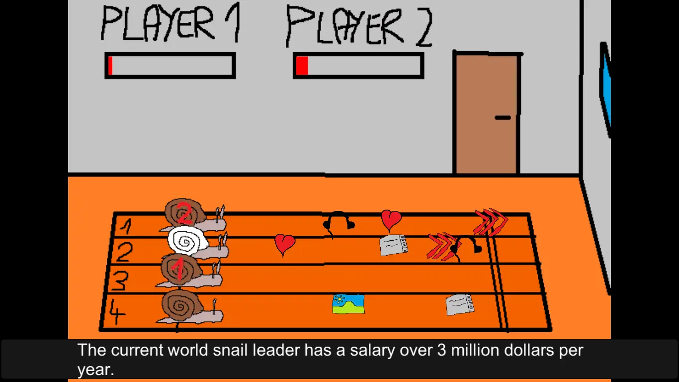 A screenshot from 4th Snail Indoor World Championship